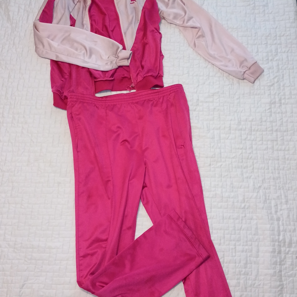 Pink and Light Pink Tracksuit